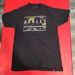 Hurley grey T-shirt with graphic design men's size M